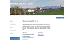Desktop Screenshot of klostermuri.ch
